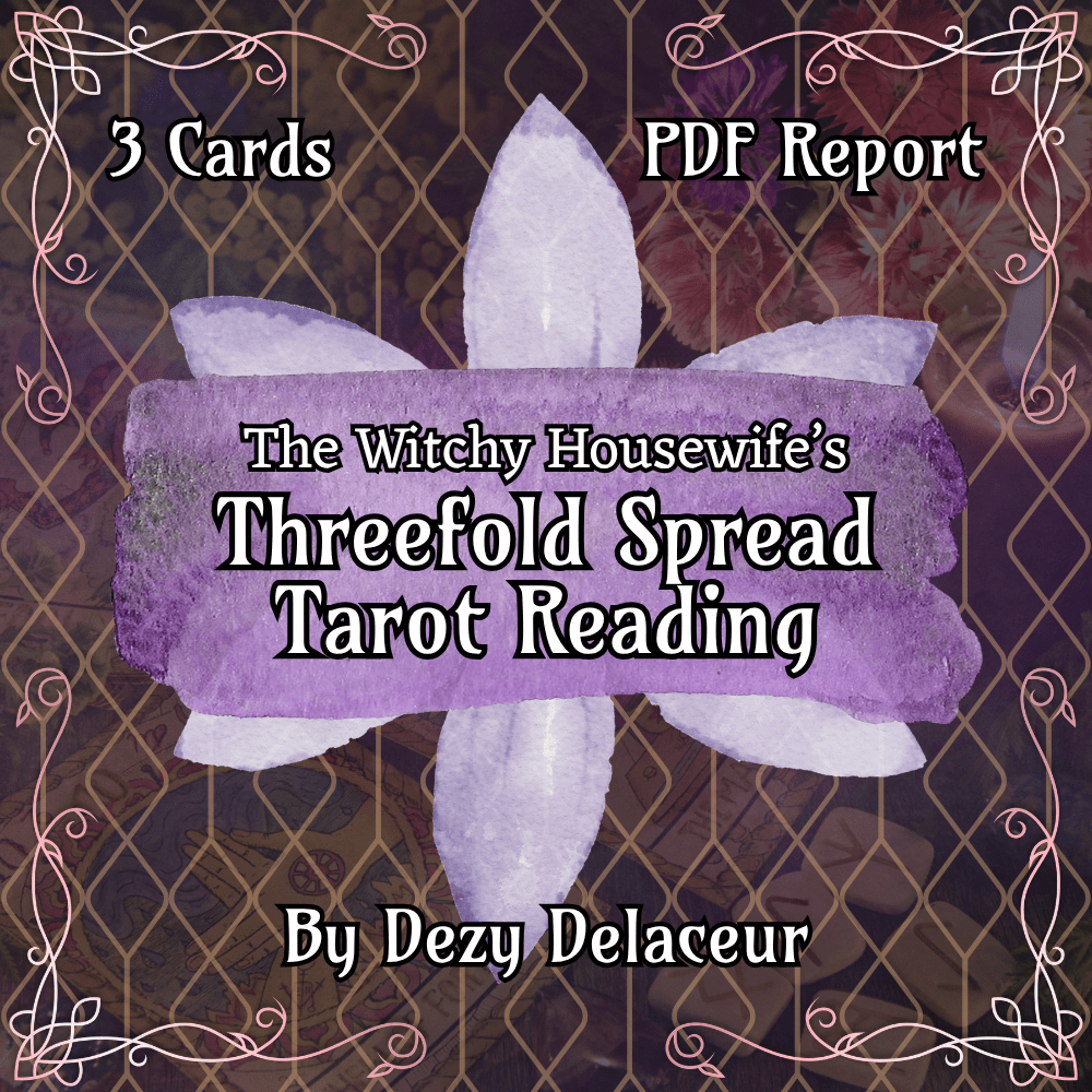 Threefold Spread Tarot Reading
