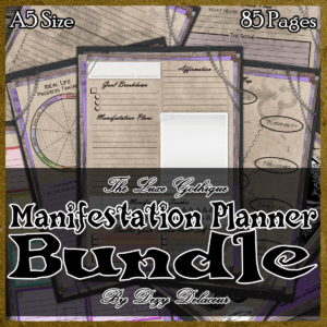 The Luxe Gothique Manifestation Planner Bundle (Digital Download)