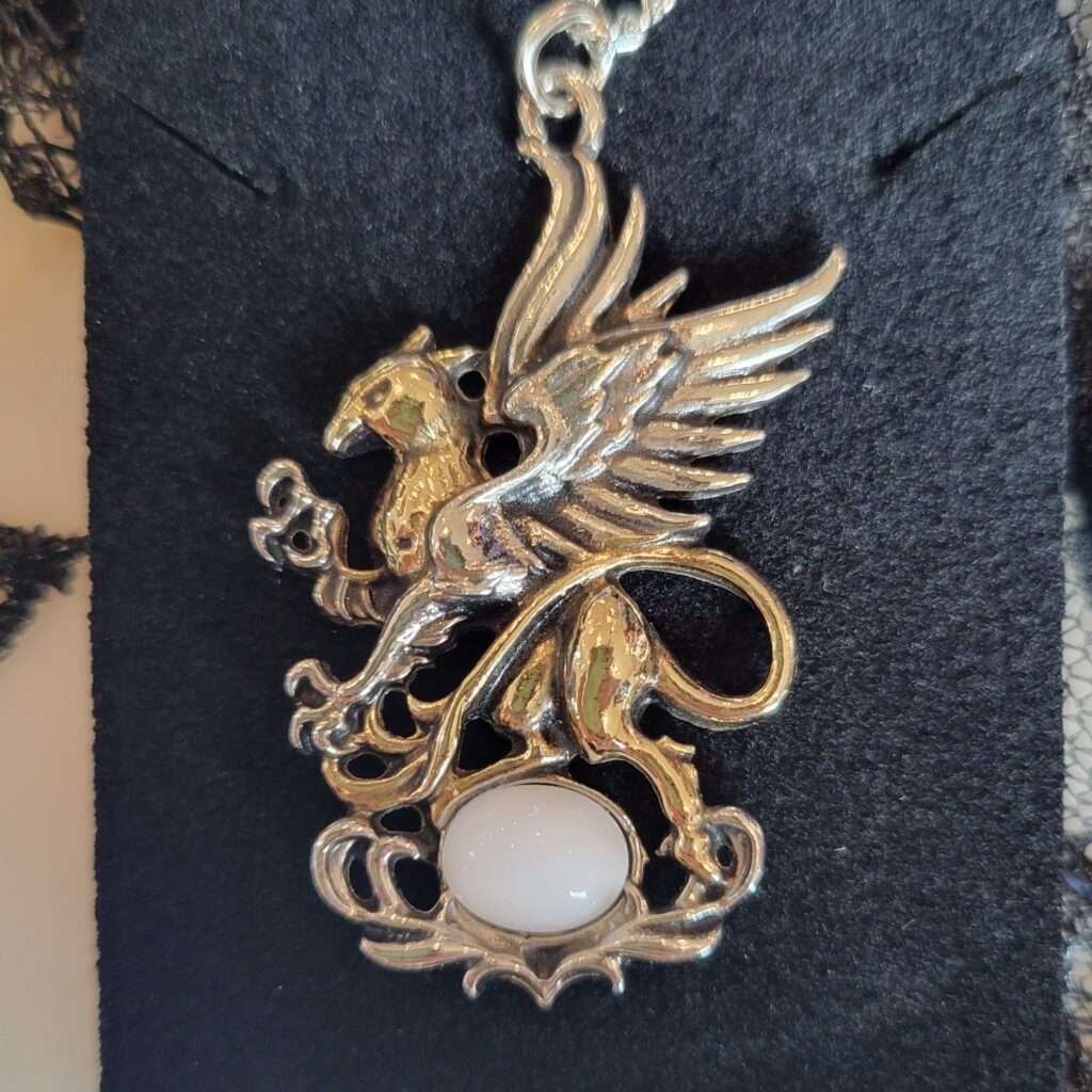 Grypes Egg Talisman Necklace