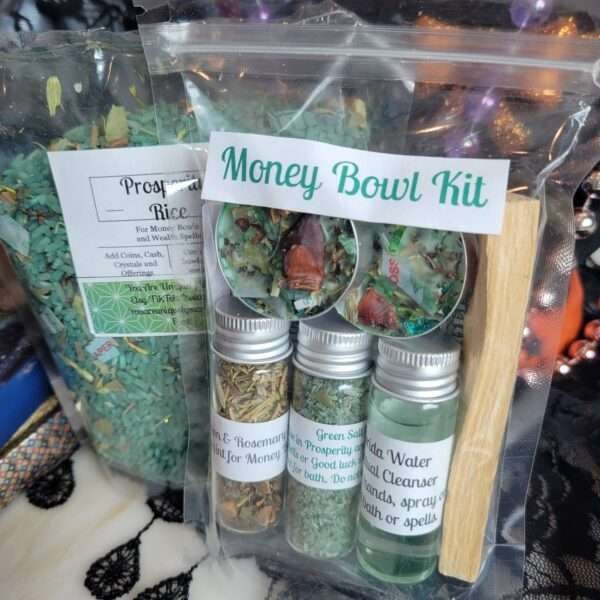 Prosperity Money Bowl Altar Kit