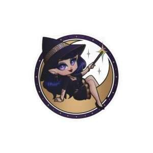 The Witchy Housewife Logo Vinyl Sticker - Image 4