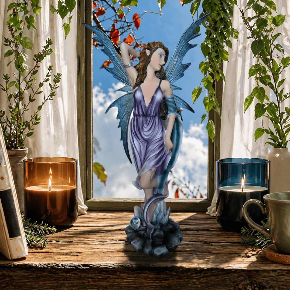 Elemental Air Fairy Statue