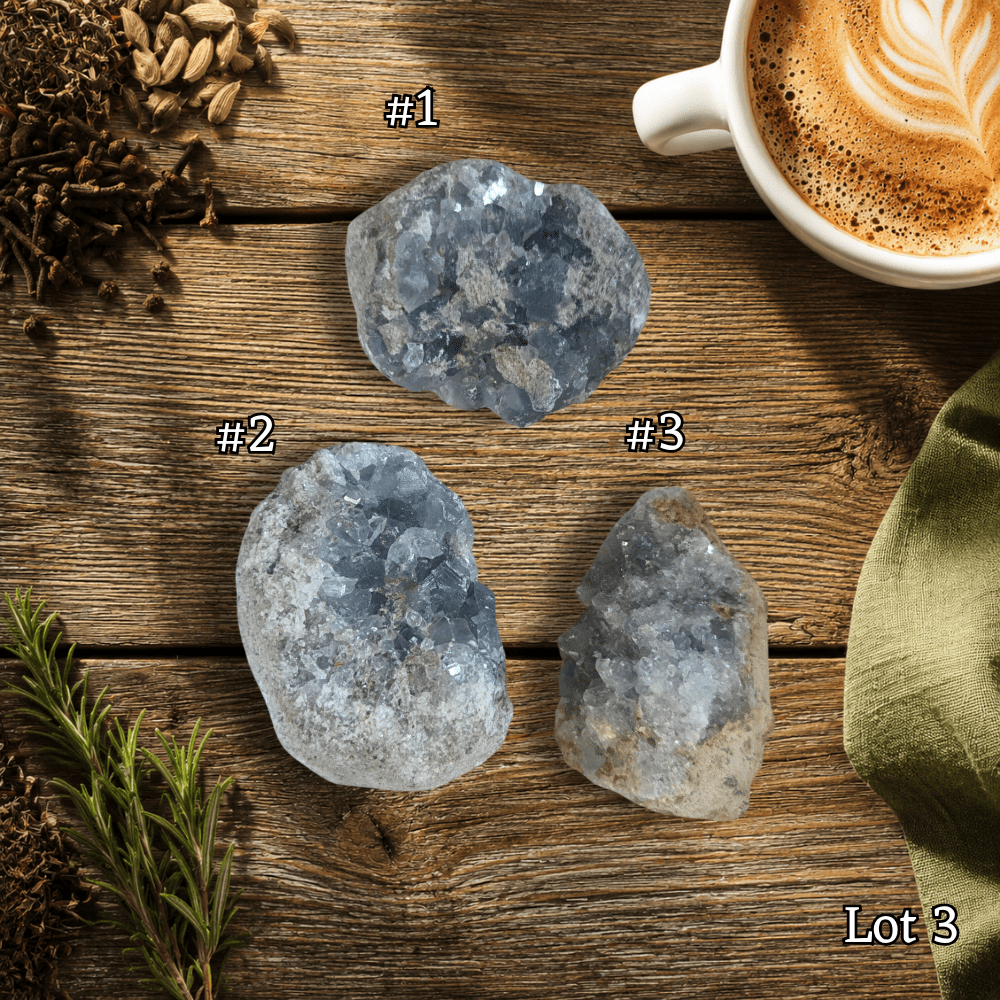 Celestite Cluster