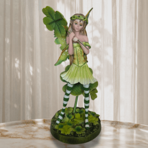 Lucky Clover Fairy Statue - Image 1