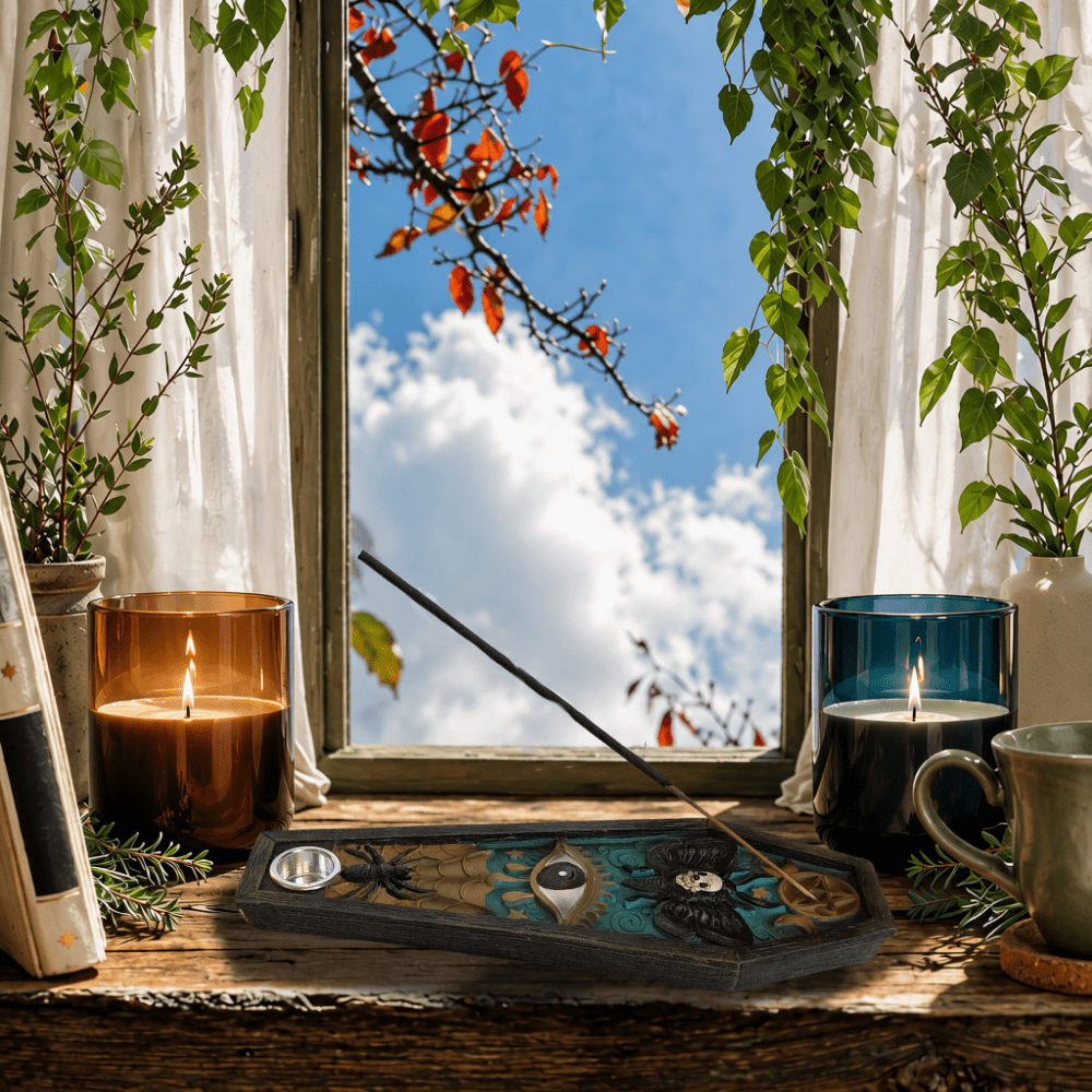 Gothic Coffin Incense Burner