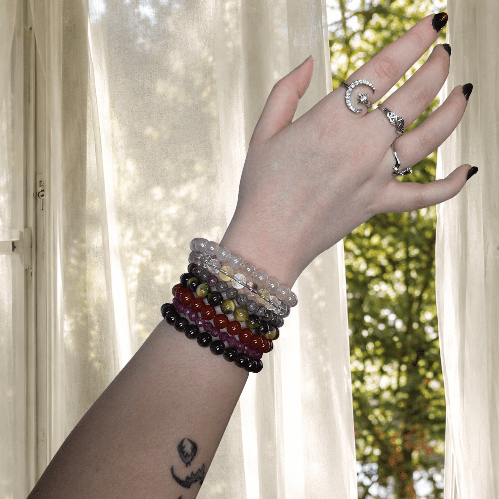 Crystal Bead Bracelet
