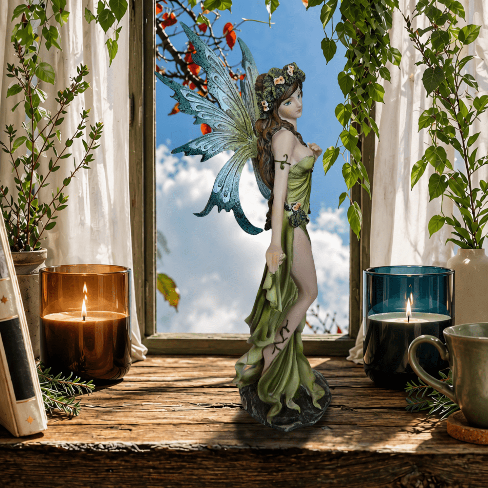 Elemental Earth Fairy Statue