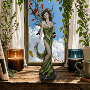 Elemental Earth Fairy Statue - Image 2