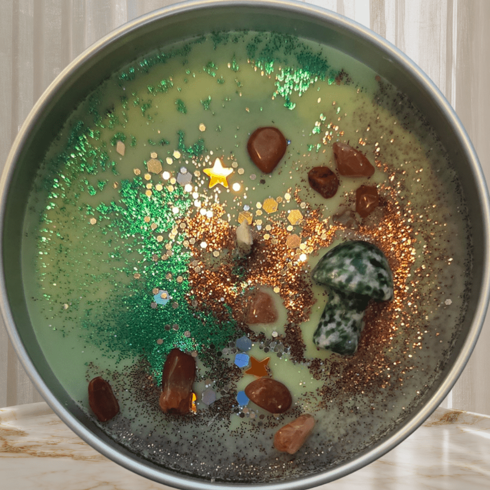 Green Witch Candle