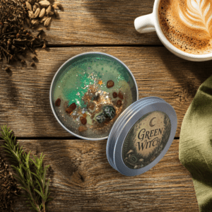 Green Witch Candle - Image 4