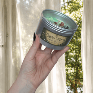 Green Witch Candle - Image 3