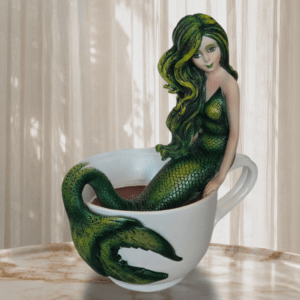 Mermaid Teacup Statue - Image 1