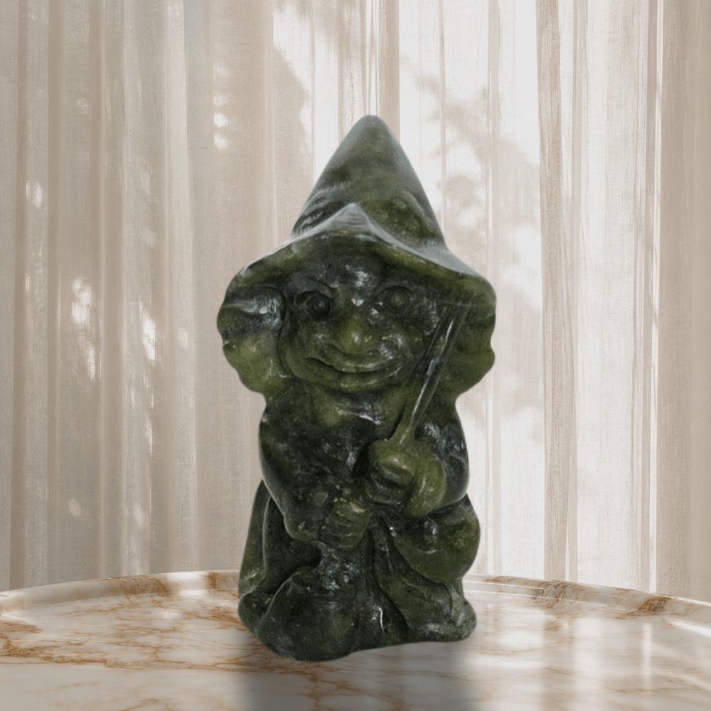 Nephrite Jade Witch
