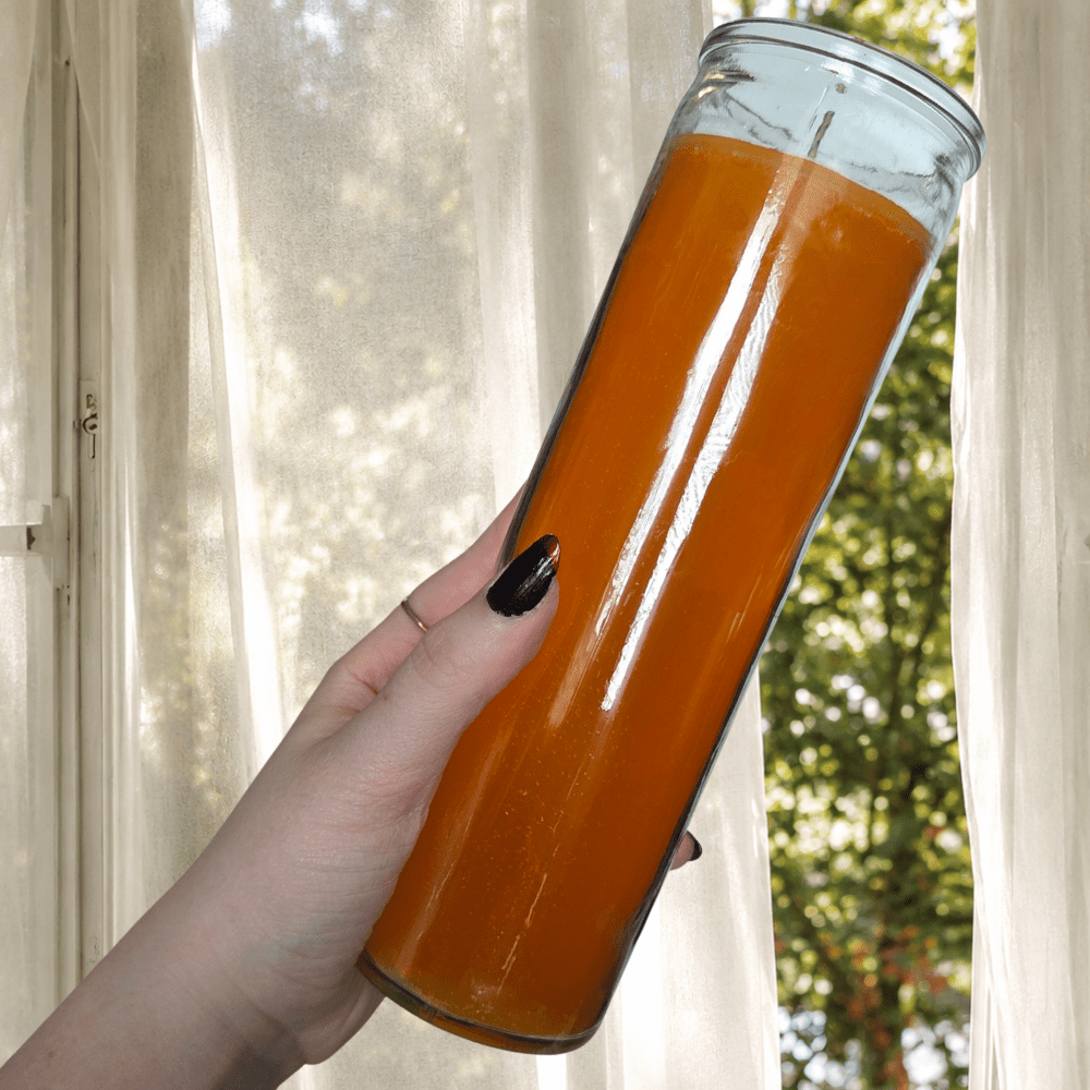 Orange Candle, 7-Day
