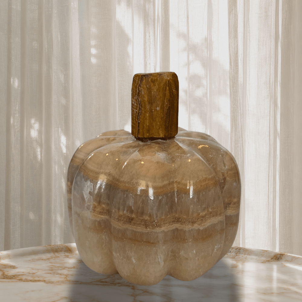 Orange Onyx Pumpkin