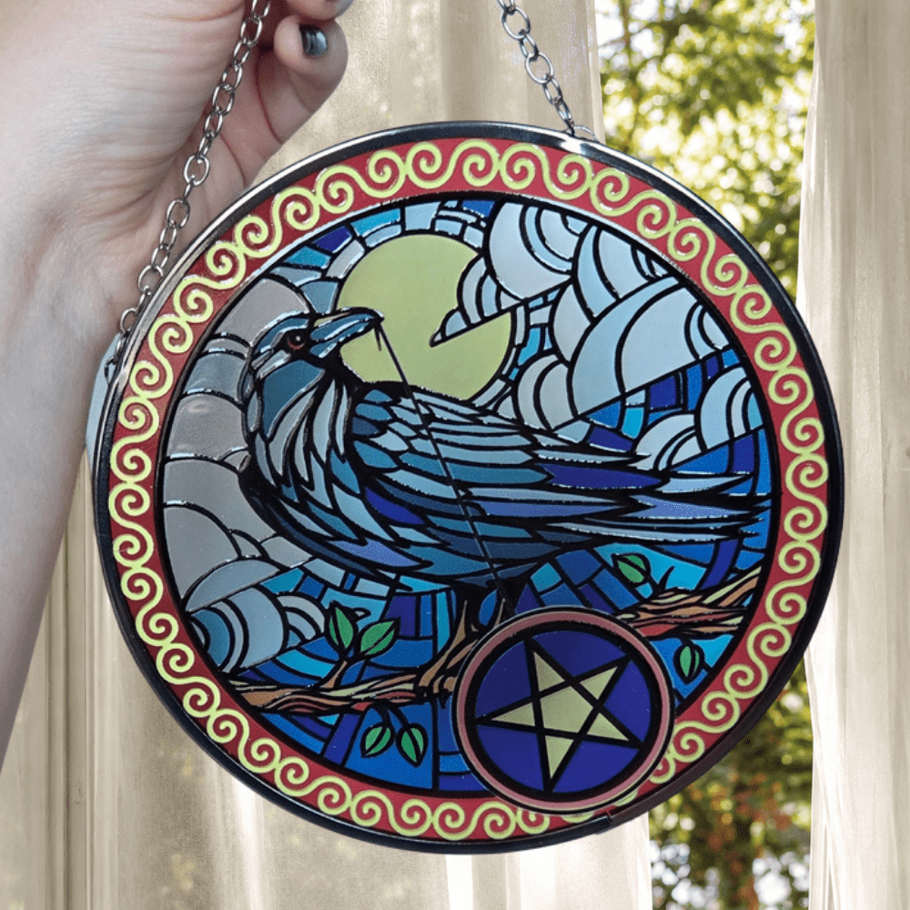Raven Suncatcher