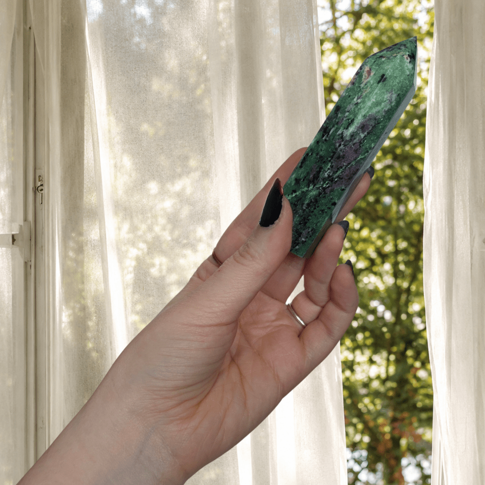 Ruby Zoisite Point