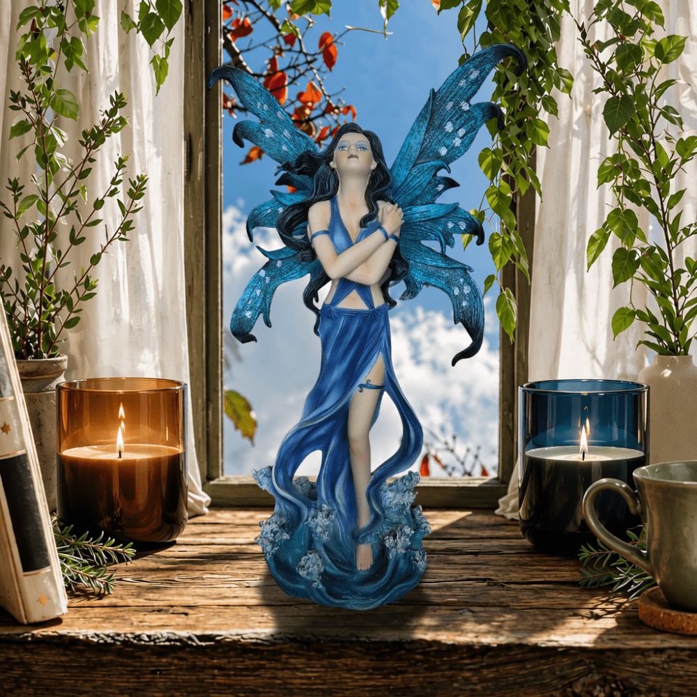 Elemental Water Fairy Statue