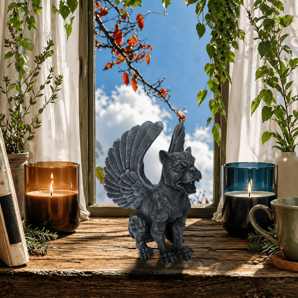 Winged Gargoyle Statue