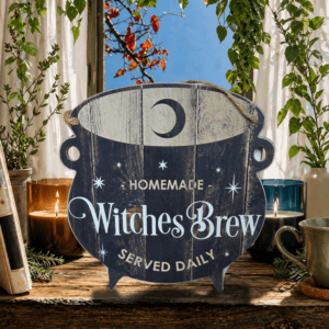 Witches Brew Wooden Sign - Image 2