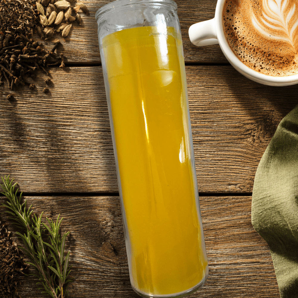 Yellow Candle, 7-Day