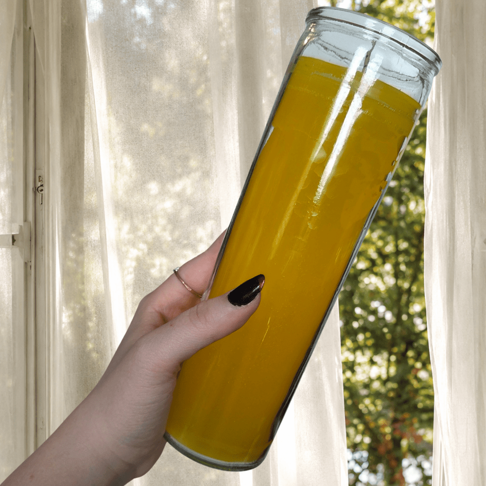 Yellow Candle, 7-Day