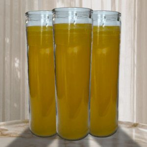 Yellow Candle, 7-Day - Image 1