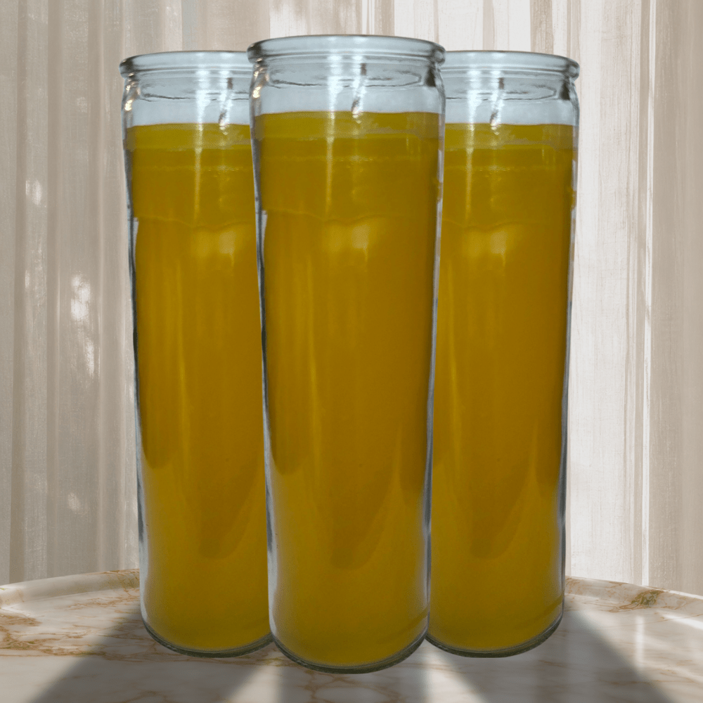 Yellow Candle, 7-Day