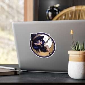 The Witchy Housewife Logo Vinyl Sticker - Image 5