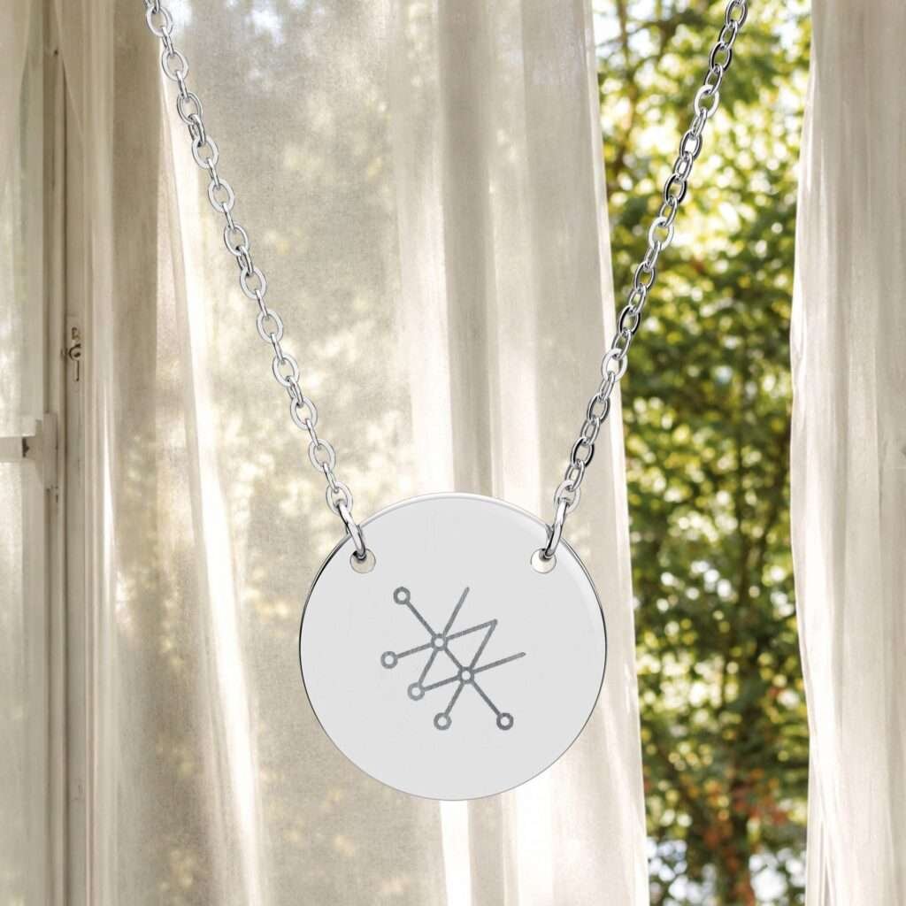 Seal of Saturn Necklace