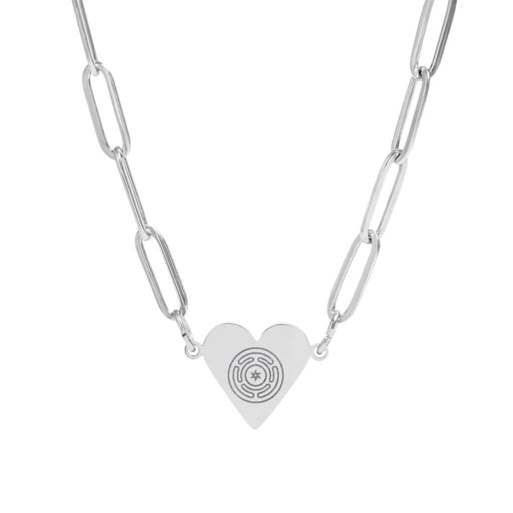 Strophalos of Hekate Heart Necklace