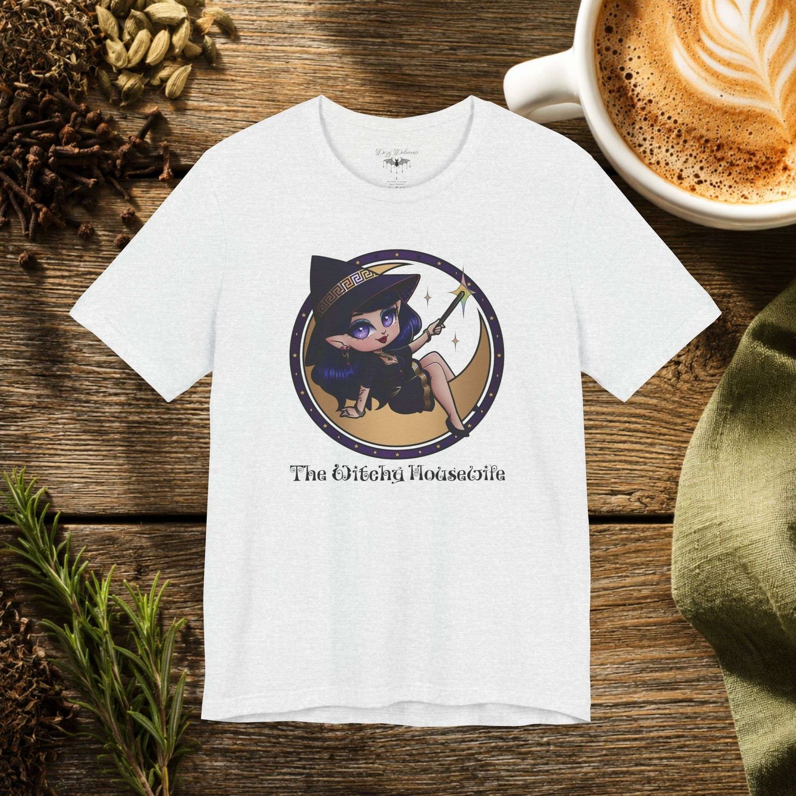The Witchy Housewife Logo Tee - Image 5