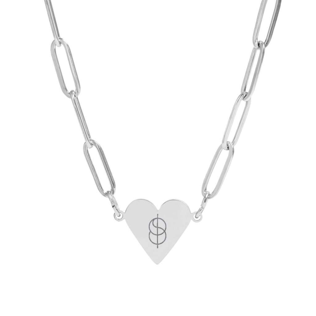 Reality Shifting Sigil Heart Necklace