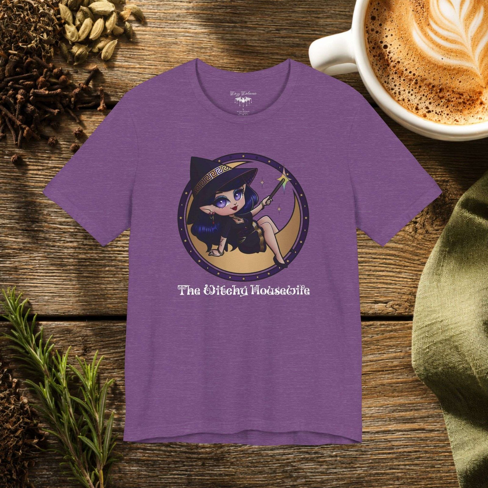 The Witchy Housewife Logo Tee - Image 1